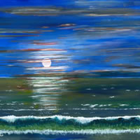 Art Prints – Moonlight Renaissance – Sea at Night