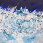 Art Prints – Boat on Rough Stormy Sea – Not All Plain Sailing